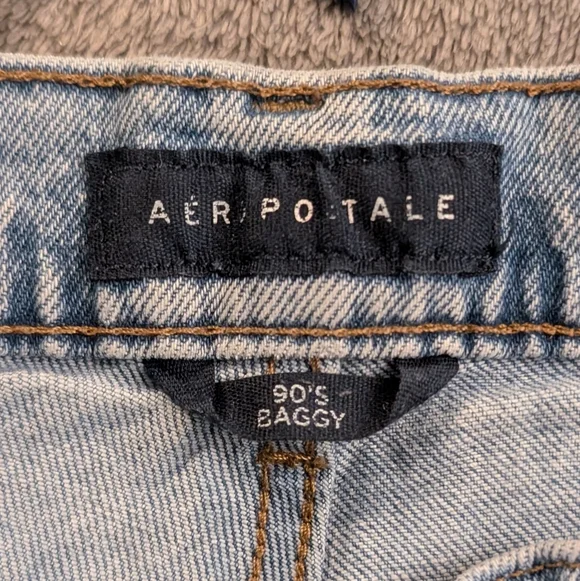 Aeropostale 90's Baggy High Rise Jeans - Picture 4 of 8